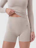 Women's Equinox Seamless Shorts - Stone Grey