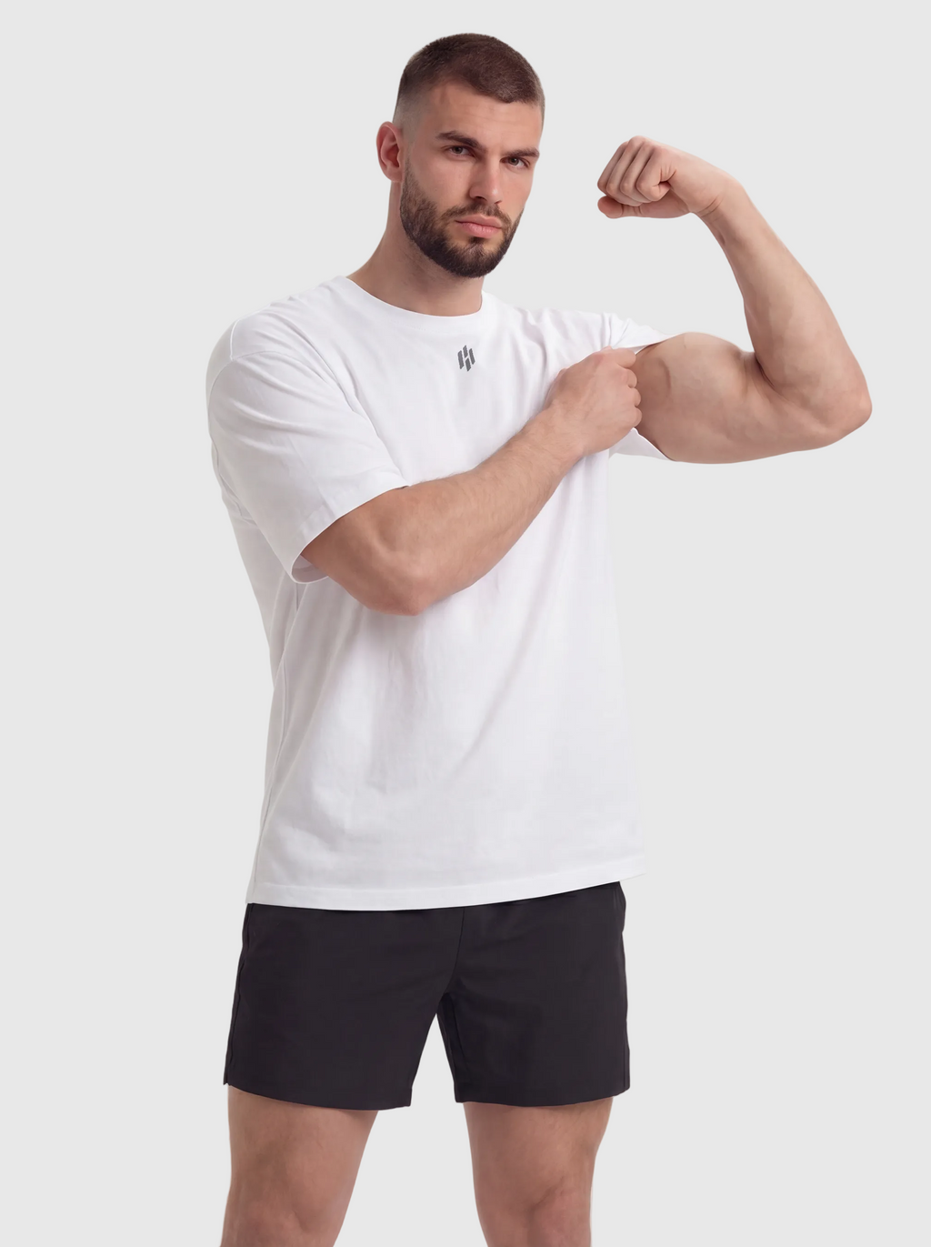 Equinox Oversized-Fit Tee - White