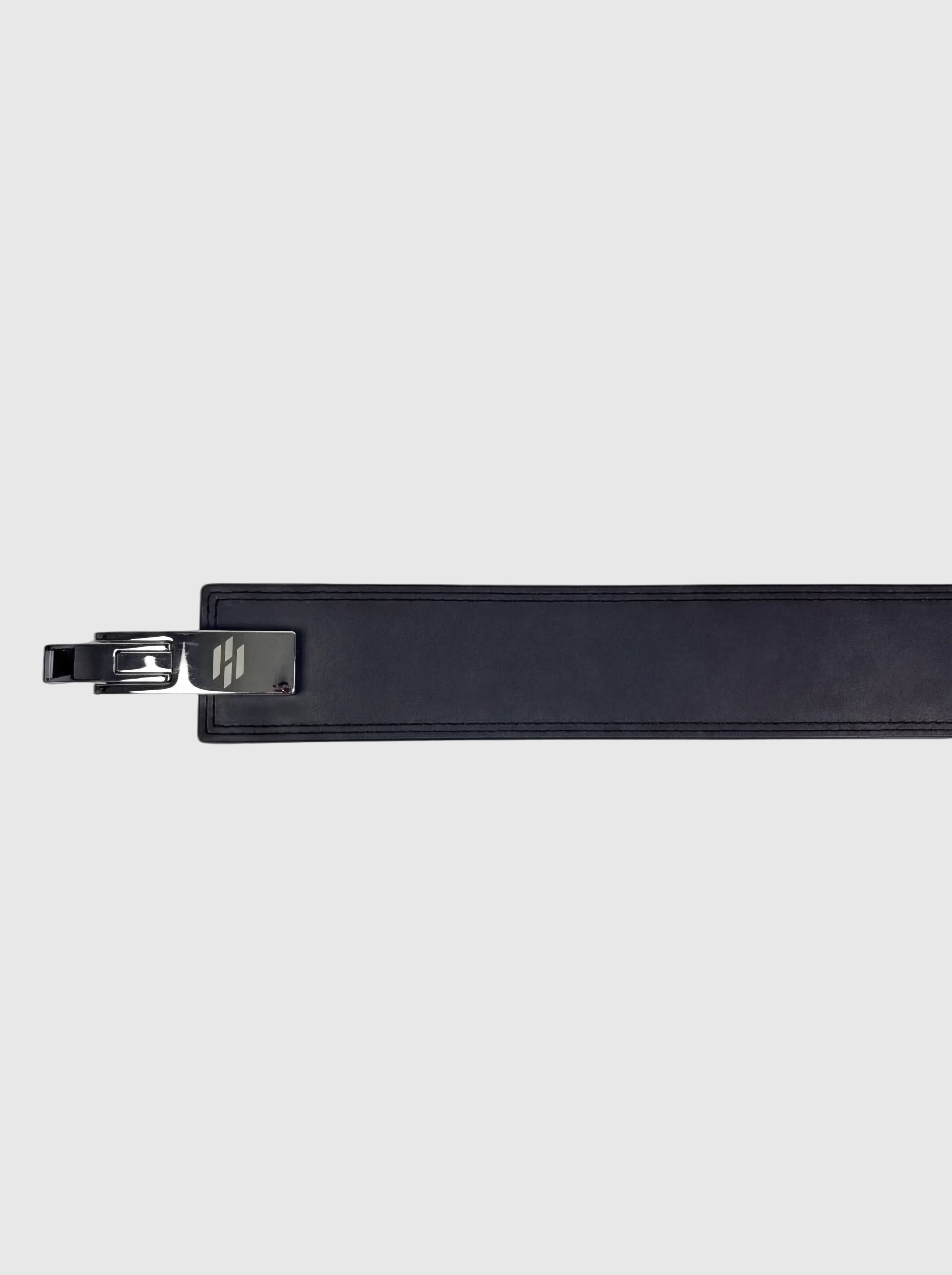GREY LEATHER LIFTING BELT
