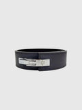 GREY LEATHER LIFTING BELT