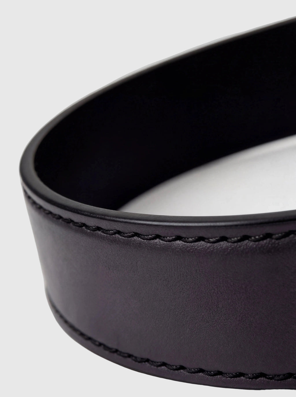BLACK LEATHER LIFTING BELT