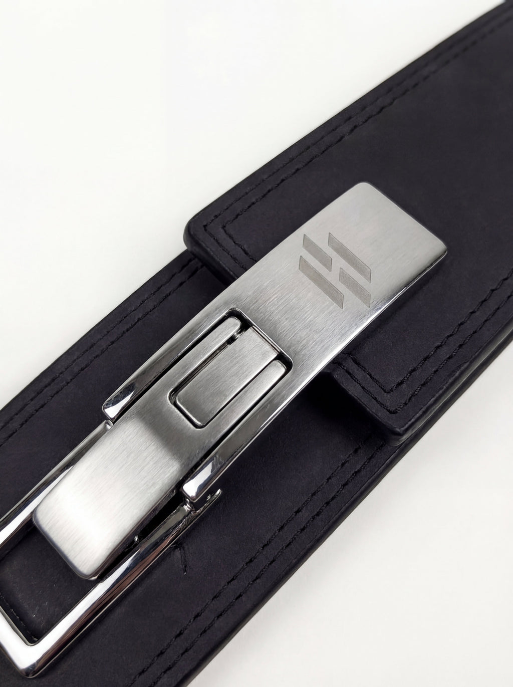 BLACK LEATHER LIFTING BELT