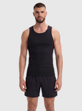 Premium Ultra Soft Cotton Fitted Tank - Black