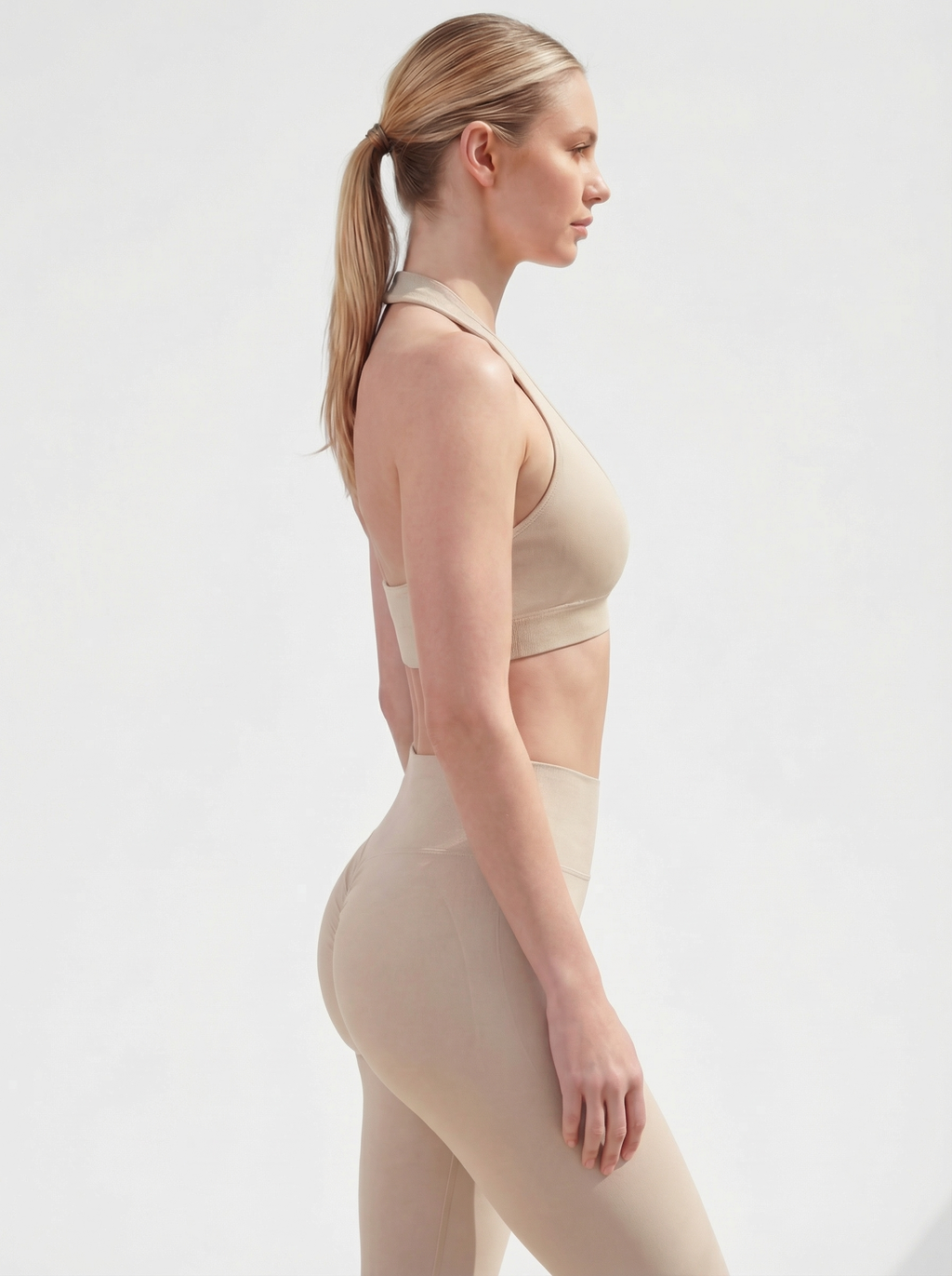 Women's Equinox Seamless Leggings - Stone Grey