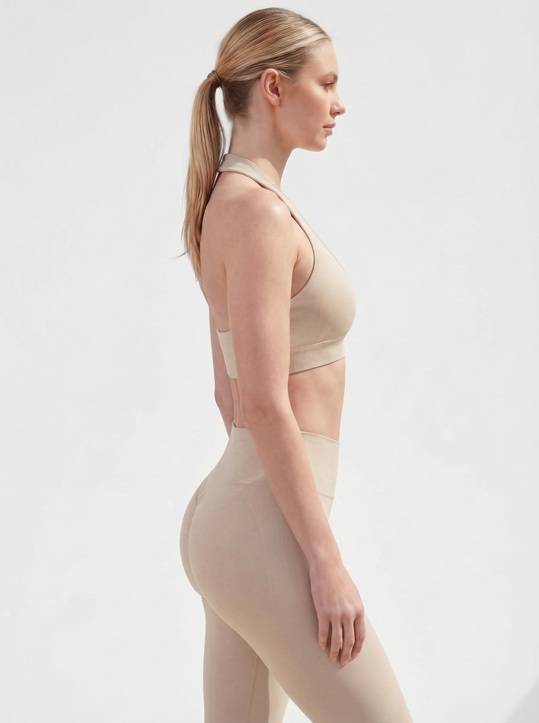 Women's Equinox Seamless Leggings - Stone Grey