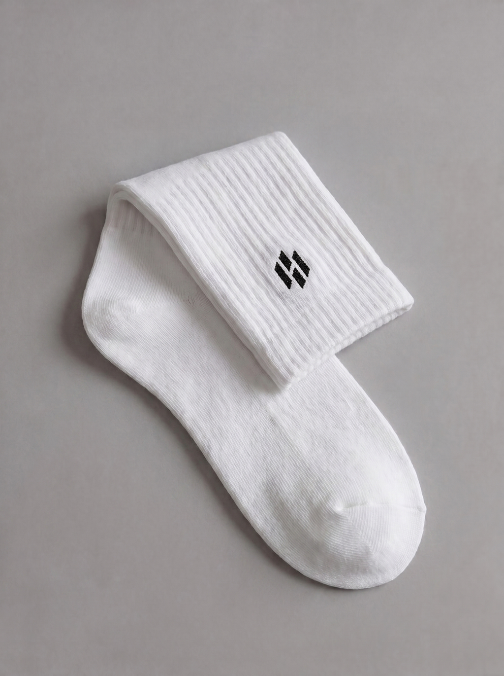 Everyday Crew Socks - White
